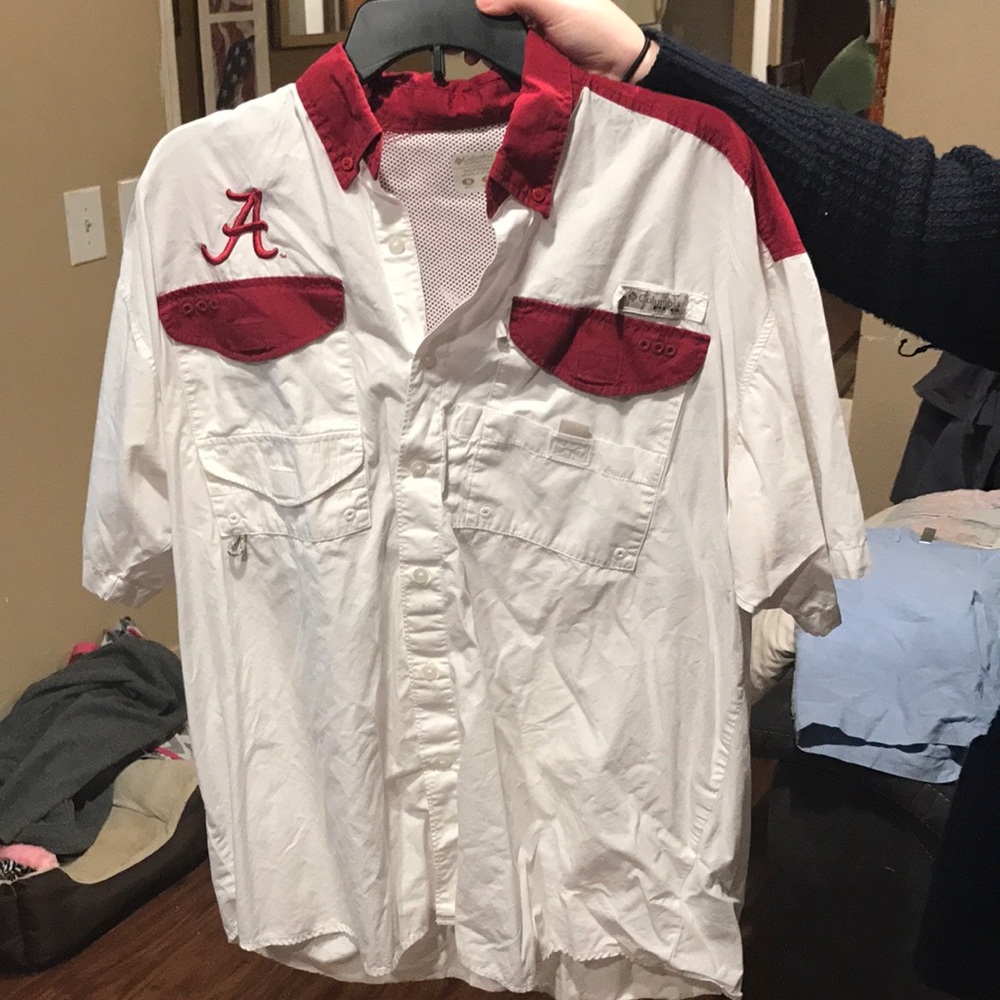 Alabama Columbia Fishing Shirt